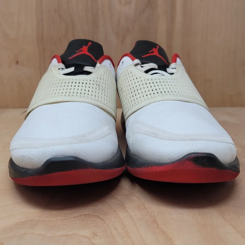 Nike Air Jordan Grind 2 Mens Sneakers Sz 10.5 University White Black Red Shoes